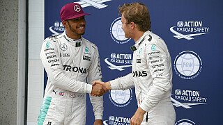 Hamilton: Verhältnis zu Rosberg stark verbessert Hamilton: Verhältnis zu Rosberg stark verbessert