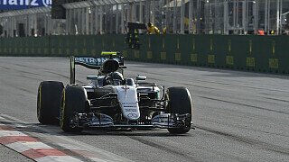 Für Nico Rosberg war der Sieg in Aserbaidschan der fünfte in dieser Saison. Nach drei schlechten Rennen ist es zusätzlich eine große Erleichterung, dass er seinen Vorsprung in der WM wieder auf 24 Zähler ausbauen konnte., Foto: Sutton