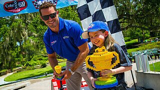 Casey Mears im Legoland Florida
