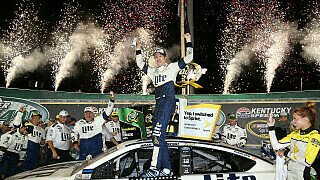 Keselowski siegte mit dem letzten Tropfen Sprit