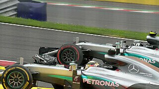 Hamilton vs. Rosberg: In Monza auf Augenhöhe Hamilton vs. Rosberg: In Monza auf Augenhöhe