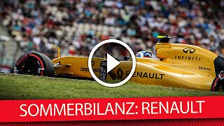 Die F1-Sommerbilanz: Renault