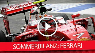 Die F1-Sommerbilanz: Ferrari Die F1-Sommerbilanz: Ferrari