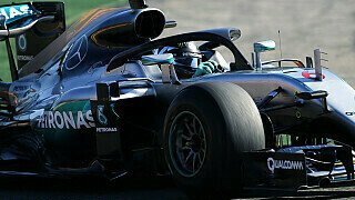 Belgien GP - Halo-Test in Spa