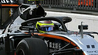 Italien GP - Halo-Test in Monza Italien GP - Halo-Test in Monza