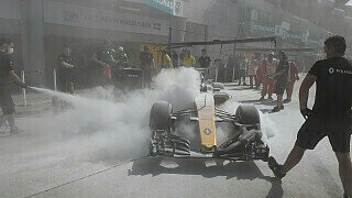 Nach Test-Unfall: Brennt Renault in Mexiko wieder? Nach Test-Unfall: Brennt Renault in Mexiko wieder?