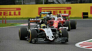 Force India baut Vorsprung auf Williams weiter aus