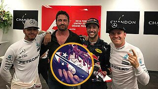 Gerard Butlers Revanche an Ricciardo: Fuck you! Gerard Butlers Revanche an Ricciardo: Fuck you!