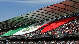 Gut gedacht, schlecht ausgeführt. Bei der Hymne sollte die mexikanische Flagge ausgebreitet werden. Leider wurde der rote Abschnitt dabei etwas verdreht., Foto: Sutton
