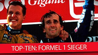 Top-10 der GP-Sieger: Hamilton jagt Schumi Top-10 der GP-Sieger: Hamilton jagt Schumi