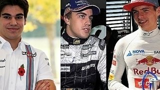 Top 10: Die jüngsten Formel-1-Piloten Top 10: Die jüngsten Formel-1-Piloten