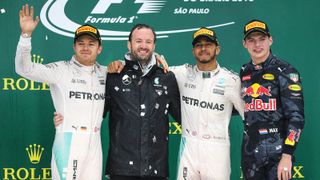 Brasilien GP - Podium