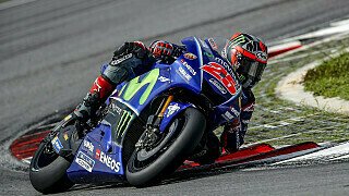 Endlich Action! Rossi und Vinales in Sepang