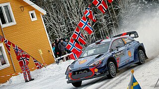 Hyundai-Rückblick auf Tag 1 in Schweden mit Neuville an der Spitze