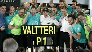 Valtteri Bottas reiht sich mit seinem ersten Sieg in die Reihen von bisher vier weiteren siegreichen Finnen in der Königsklasse ein., Foto: Sutton