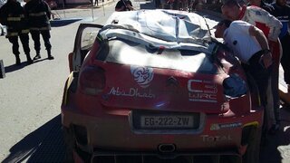 Erster Meeke-Unfall in Argentinien: Du Bastard! Erster Meeke-Unfall in Argentinien: Du Bastard!