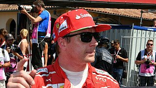 Kimi Räikkönen fährt in Monaco erstmals seit dem Frankreich GP 2008 auf die Pole Position. Motorsport-Magazin.com zeigt euch, wie der Iceman feiert., Foto: Sutton