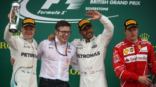 Großbritannien GP - Podium