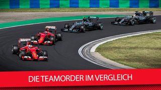 Mercedes vs. Ferrari: Die Teamorder im Vergleich