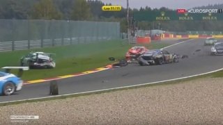 Spa-Francorchamps 2017: Heftige Unfälle im Porsche Supercup
