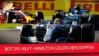 Bottas hilft Hamilton gegen Verstappen in Japan: War das fair?