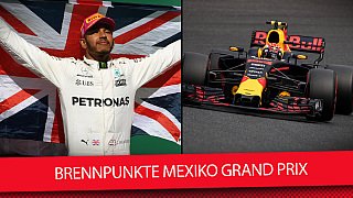 Formel 1 Mexiko 2017: Hamiltons WM-Elfmeter & alle Brennpunkte