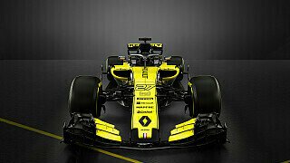Renault stellte den R.S.18 online vor. Ein richtiger Technik-Check ist vom 2018er Formel-1-Boliden allerdings schwer. Wir erklären, warum das so ist. , Foto: Renault