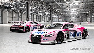 BWT Mücke Motorsport als Audi-Team bei den 24h Nürburgring 2018