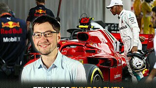 Skandal: Lewis Hamilton guckt bei Ferrari ab! War Mercedes in Spanien deshalb plötzlich wieder so gut? Nö, ganz normale Beobachtung der Konkurrenz eben. Fast so gut wie der Mercedes-Ingenieur, der im Rennen mal bei Ferrari vorbeigeschaut hat ... habt ihr gesehen oder? MSM-Redakteur Jonas Fehling hat es - aber noch viel mehr. Hier ganz besondere F1-Fundstücke vom fünften Saisonrennen 2018.
