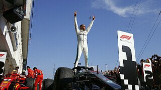 The Guardian (England): "Es war kochend heiß am Hungaroring, aber Lewis Hamilton und Mercedes behielten kühle Köpfe. Der Brite holte einen Sieg, der ihn in eine exzellente Position bringt und der ihn die Formel-1-Sommerpause genießen lässt.", Foto: Mercedes-Benz