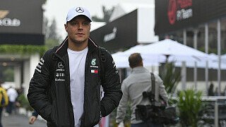 Formel-1-Pilot Valtteri Bottas startet im Ford Fiesta RS WRC