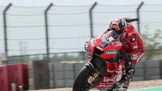 MotoGP Jerez 2019: Bestzeit für Petrucci, dann Rote Flagge
