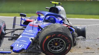 Formel 1 2019: China GP - Albon Crash im 3. Training