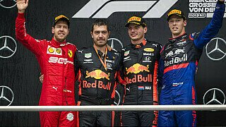 Formel 1 2019: Deutschland GP - Podium