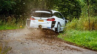 Valtteri Bottas: Rallye-Test im Ford Fiesta WRC