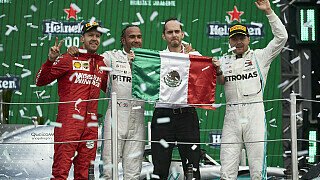 Formel 1 2019: Mexiko GP - Podium