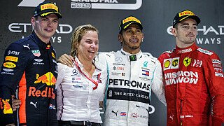 Formel 1 2019: Abu Dhabi GP - Podium