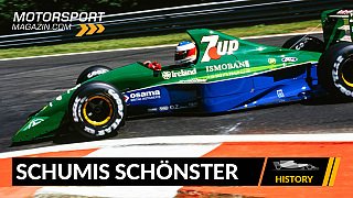 Schumis erstes Formel 1-Auto: einer der schönsten F1-Boliden Schumis erstes Formel 1-Auto: einer der schönsten F1-Boliden