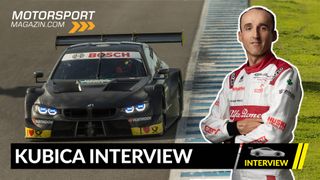 Robert Kubica Interview: DTM auf gleichem Level wie Formel 1 Robert Kubica Interview: DTM auf gleichem Level wie Formel 1