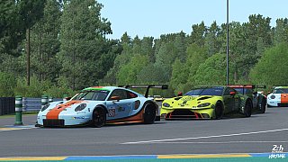 Formel-1-Stars gehen bei virtuellem Le-Mans-24h-Rennen leer aus Formel-1-Stars gehen bei virtuellem Le-Mans-24h-Rennen leer aus