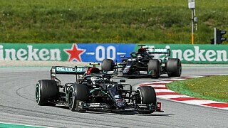 Mercedes:
Lewis Hamilton 0:1 Valtteri Bottas
Saisonschnitt: Bottas - 0.060 vor Hamilton (alle gemeinsamen Segmente)
Österreich GP: Bottas - 0.012 vor Hamilton (letztes gemeinsames Segment), Foto: LAT Images