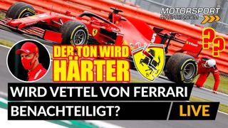 Formel 1: Wird Vettel von Ferrari benachteiligt? Formel 1: Wird Vettel von Ferrari benachteiligt?