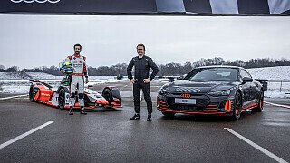 Formel E - Audi: Nico Rosberg und Lucas di Grassi im Duell