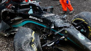 Mercedes analysiert Imola: So groß sind die Schäden Mercedes analysiert Imola: So groß sind die Schäden