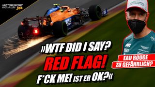 Vettel wutentbrannt! Ist die Eau Rouge zu gefährlich? Vettel wutentbrannt! Ist die Eau Rouge zu gefährlich?