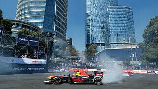 Formel 1, Vamos Checo! Perez heizt Mexiko-City ein