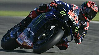 MotoGP Valencia: Quartararo führt FP1 an, Bagnaia weit zurück