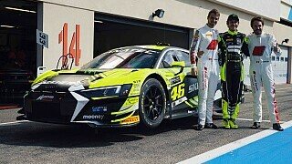 Valentino Rossi: Der MotoGP-Superstar testet auf vier Rädern Valentino Rossi: Der MotoGP-Superstar testet auf vier Rädern