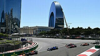 Formel 2 2022: Bilder Aserbaidschan GP - Rennen 11 & 12