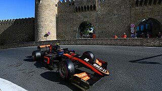 Formel 2: Amaury Cordeel nach Baku mit 12 Strafpunkten gesperrt